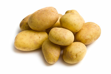 raw potatoes