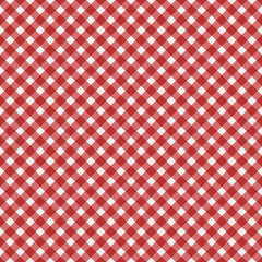 Red Gingham Fabric  Background