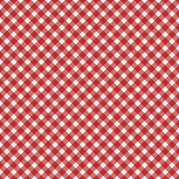Red Gingham Fabric  Background