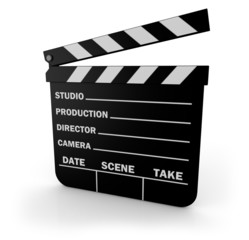 Fototapeta premium clapperboard