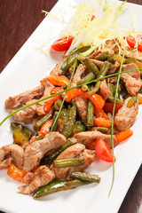 Meat with String Beans