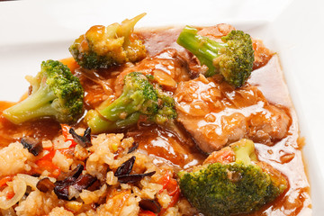 rice with vegetables