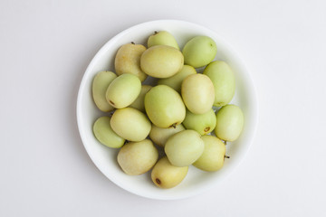 A plate of jujube