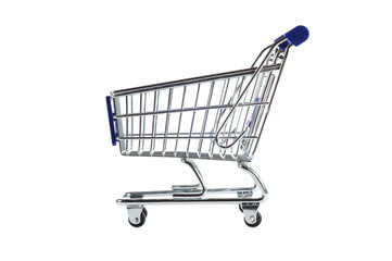shopping cart isolate on white