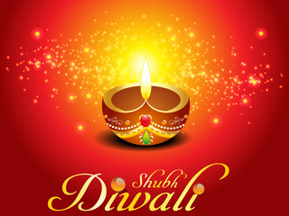 Obraz premium abstract diwali background