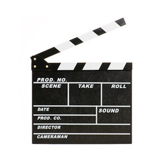 Obraz premium Portrait Of Clapper Board