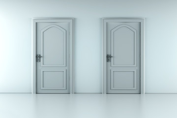 Zwei Türen