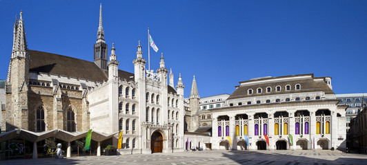 London Guildhall and Guildhall Art Gallery