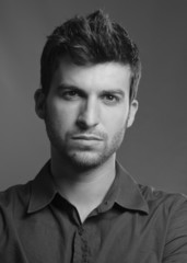 Obraz premium Portrait Of Young Man
