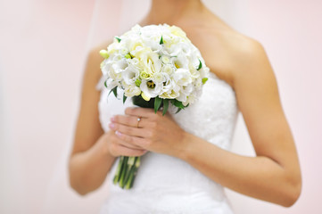 Wedding bouquet - closeup