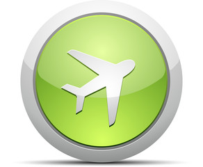Fototapeta premium Airport / Airplane button