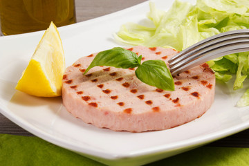 hamburger di prosciutto