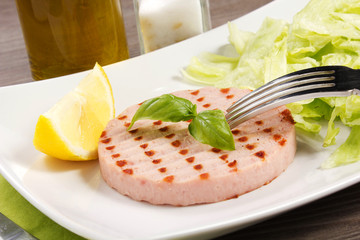 hamburger di prosciutto