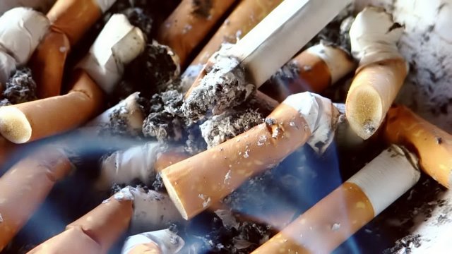 ashtray closeup