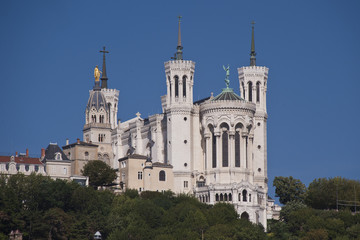 Fototapeta na wymiar Notre Dame fourviere