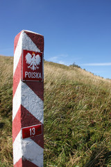 Fototapeta premium Poland - Ukraine border