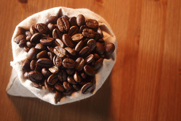 roasted  coffee bean