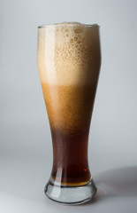 Mug, full of cold ale beer.