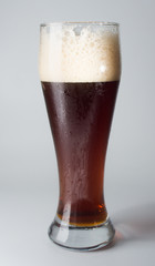 Mug, full of cold ale beer.