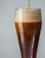 Mug, full of cold ale beer.