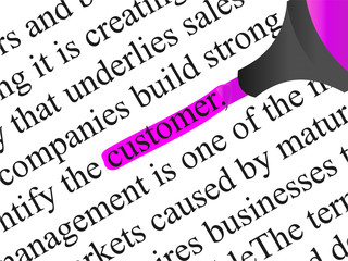 Obraz premium High resolution conceptual text