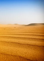 Zelfklevend Fotobehang sand desert landscape © Željko Radojko