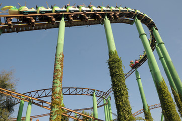 Big dipper at Southend funfair