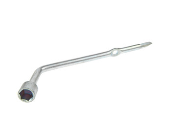 Wrench isolated on white background