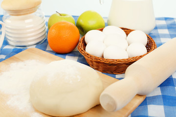 Different products to make bread