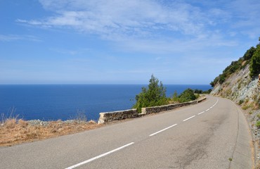la route de la  corniche