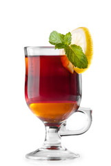tea with honey and lemon