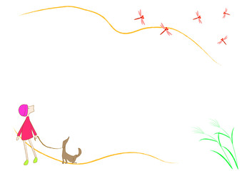 散歩　赤とんぼ © totoru