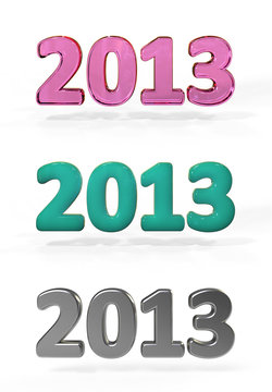 new year 2013 numbers