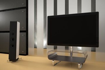 Fototapeta premium Home Theater Room