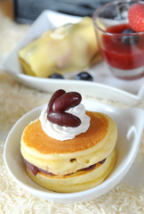 dessert with bean