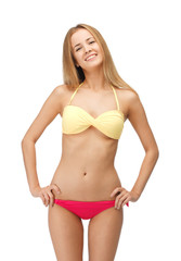 Obraz premium beautiful woman in bikini
