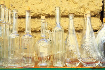Glass bottles