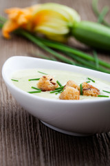 Zucchini soup