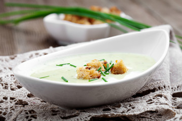 Zucchini soup