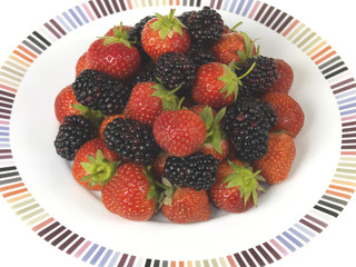 Strawberries and Blackberries