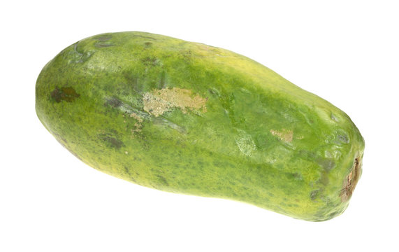 Whole ripe red maradol papaya