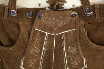 Detail Lederhose - Oktoberfest