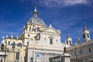 Catedral de la Almudena - cathedral church in Madrid