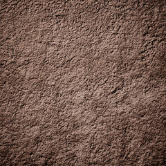 Brown brushed plaster background wall