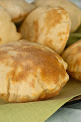 frisch gebackenes ballonbrot