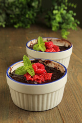 Chocolate pudding