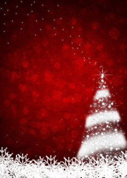 simple beautiful christmas illustration for the holidays