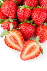 Appetizing strawberries