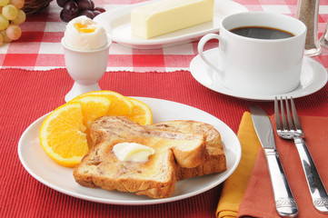 Healthy light breakfast