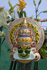 Fototapeta premium Colorful Yakshagana Mask